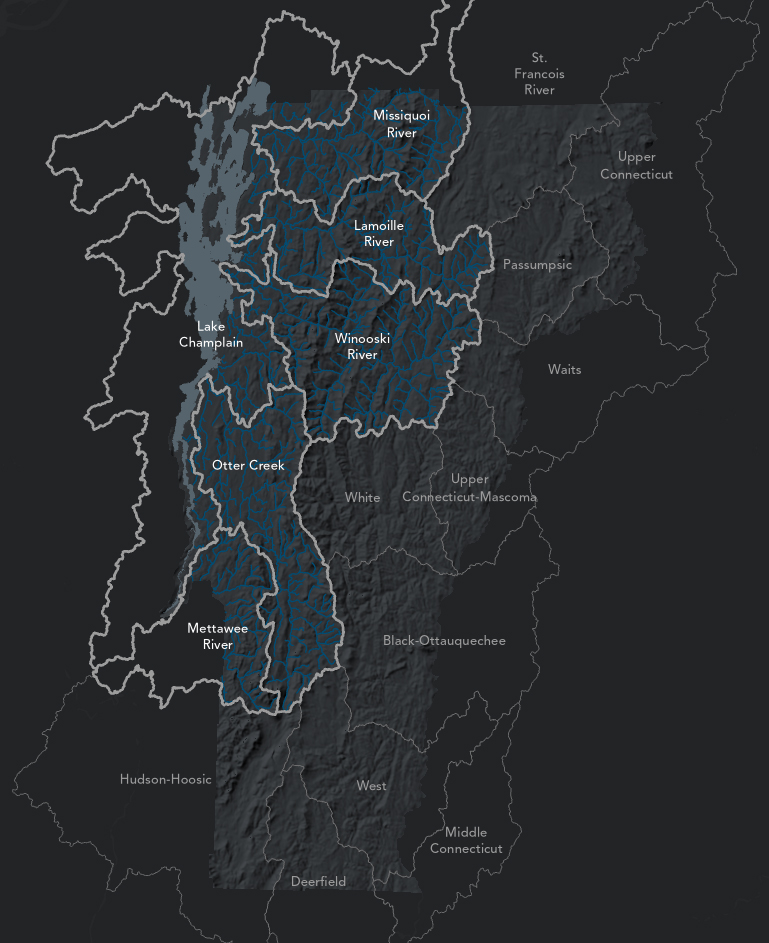 Lake Champlain Basin LidarInformed Flood Inundation Layer Now