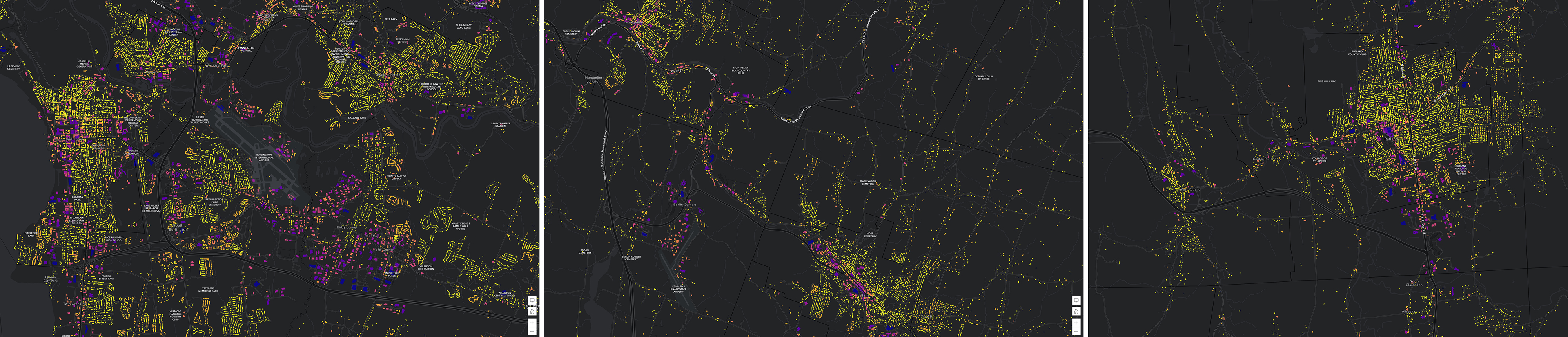 Solar Potential Comparisons