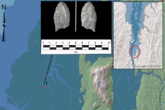 Archeologists using lidar maps for research