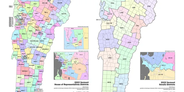 2022 Reapportionment Districts