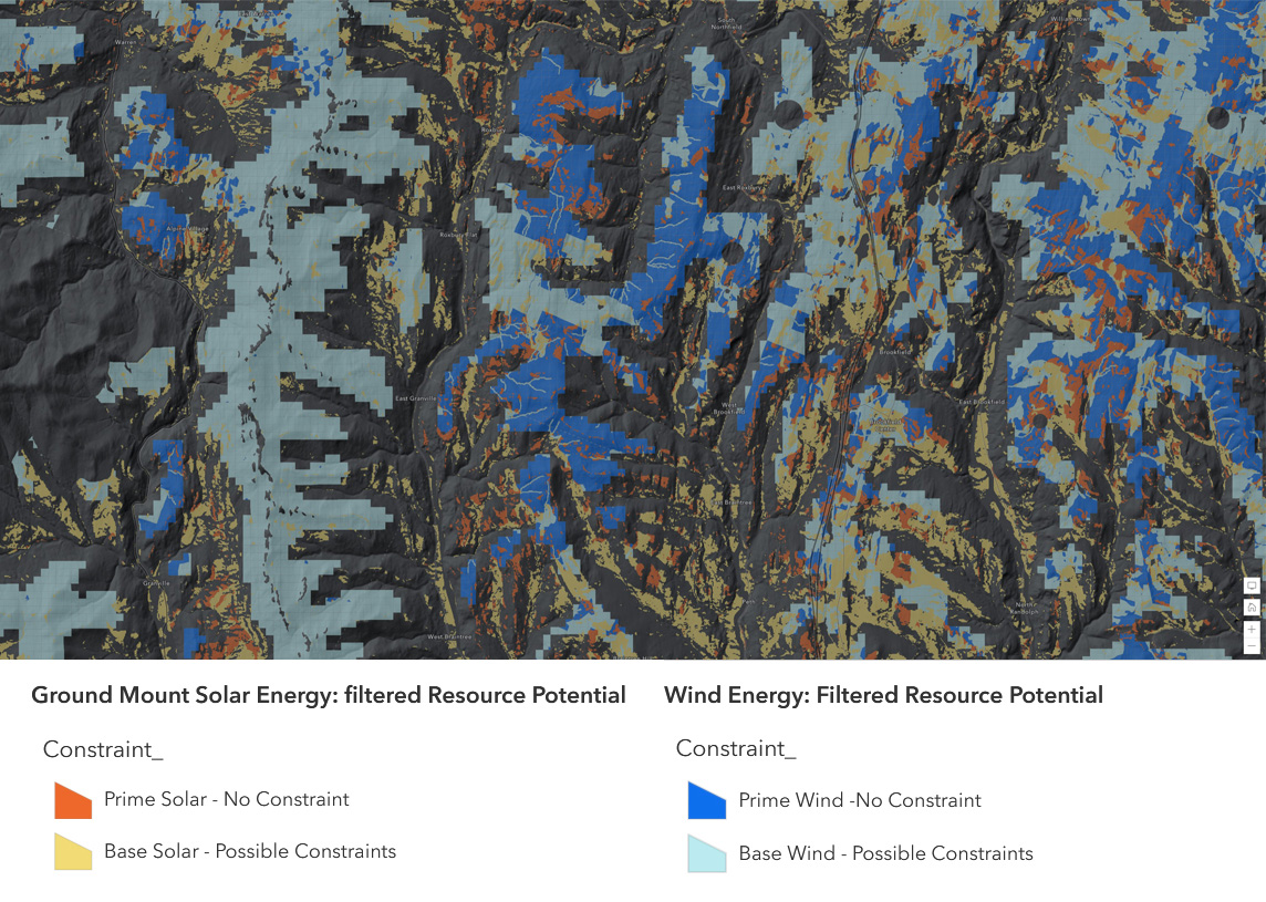 Snapshot of Constrains Layers