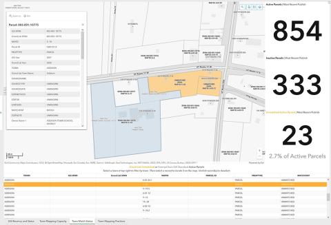 Town Mapping Status App